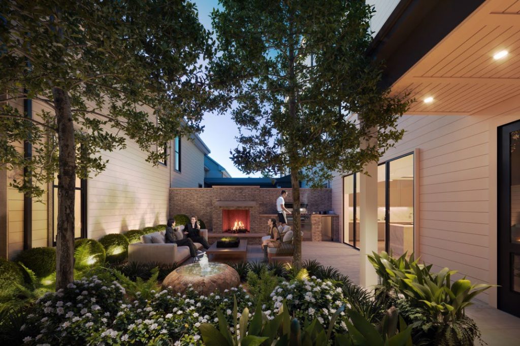 Surrounded by Lush Landscaping
